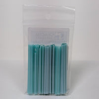 Teal and Turquoise Flowers Murrine Sticks COE 90 Fusible Glass MSFL-021515