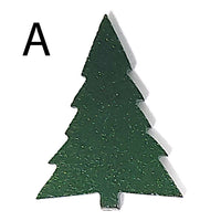 Precut Fusible Glass Christmas Trees - COE 96 Oceanside - 6 Designs Available