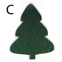 Precut Fusible Glass Christmas Trees - COE 96 Oceanside - 6 Designs Available