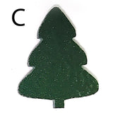 Precut Fusible Glass Christmas Trees - COE 96 Oceanside - 6 Designs Available