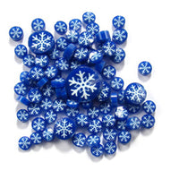 Snowflake Murrine 11101 Millefiori COE 90 Glacial Art Glass