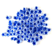 Blue Star Murrine 12101-96 Millefiori COE 96 Glacial Art Glass