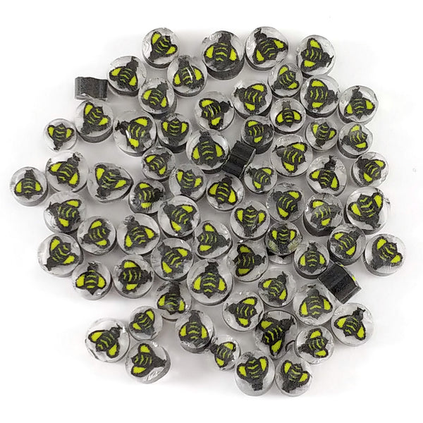 Bumble Bee Murrine 22101-96 Millefiori COE 96 Glacial Art Glass