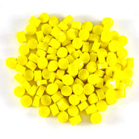 Canary Yellow Dots D0120 COE 90 Glacial Art Glass