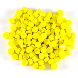 Canary Yellow Dots D0120 COE 90 Glacial Art Glass