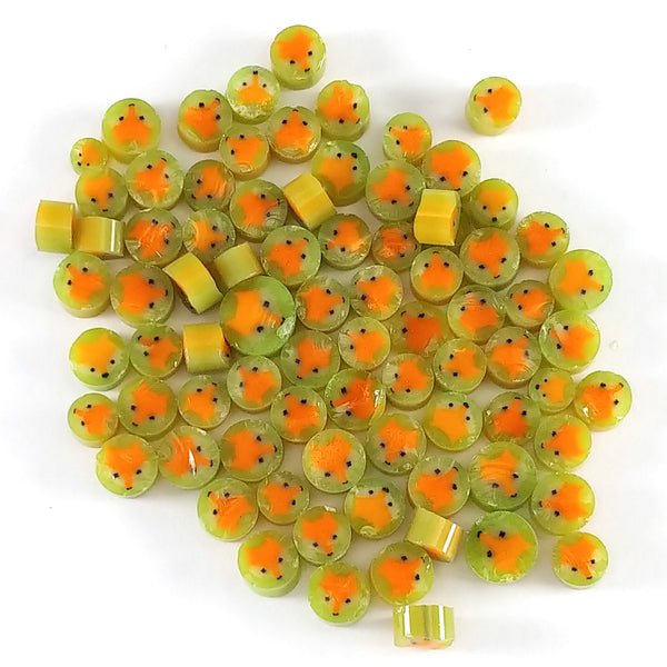 Fox 50101-96 Millefiori COE 96 Glacial Art Glass