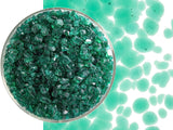 Emerald Green Transparent Glass Frit Coarse Bullseye COE 90 Thumbnail