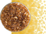 Medium Amber Transparent Glass Frit Coarse Bullseye COE 90 Thumbnail