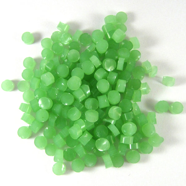 Mint Green Dots D0112 COE 90 Glacial Art Glass