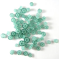 Clematis Murrine 9101-96 Millefiori COE 96 Glacial Art Glass