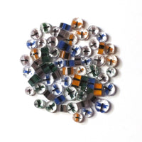 Assorted Dragonfly Murrine ASRT-DF-96 Millefiori COE 96 Glacial Art Glass