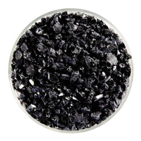Black Glass Frit Coarse Bullseye COE 90 Fusible