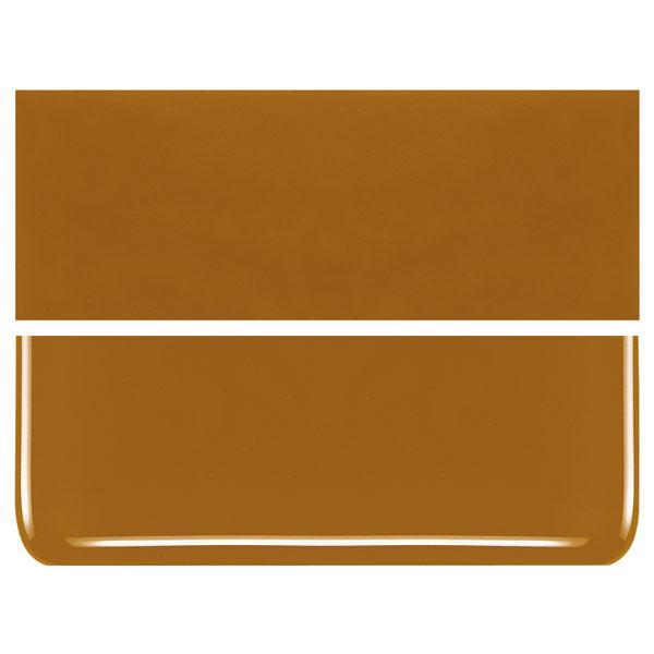 Butterscotch COE 90 Bullseye 3mm Sheet Glass 3 Inch Square 046-337-3INSQ