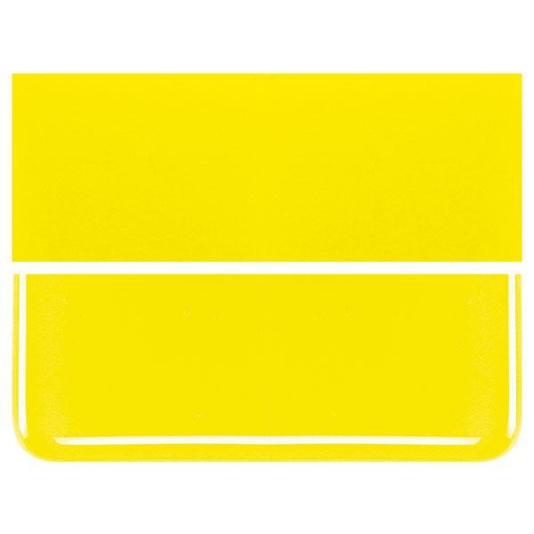 Canary Yellow COE 90 Bullseye 3mm Sheet Glass 3 Inch Square 039-120-3INSQ