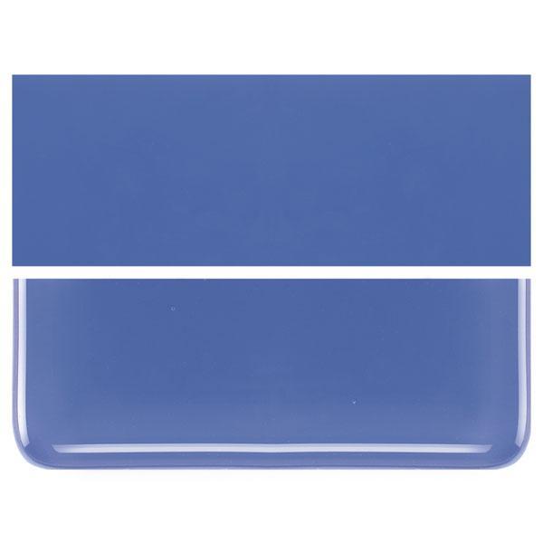 Cobalt Blue  COE 90 Bullseye 3mm Sheet Glass 3 Inch Square 025-114-3INSQ