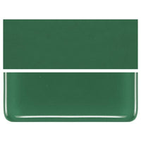 Dark Forest Green COE 90 Bullseye 3mm Sheet Glass 3 Inch Square 016-141-3INSQ