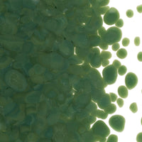 Dark Forest Green Glass Frit Coarse Bullseye COE 90 Fusible