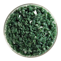 Dark Forest Green Glass Frit Coarse Bullseye COE 90 Fusible