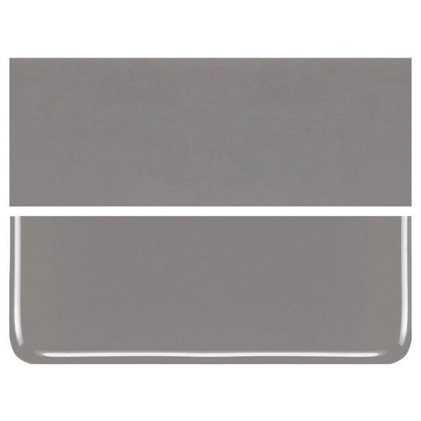 Deco Gray COE 90 Bullseye 3mm Sheet Glass 3 Inch Square 004-136-3INSQ