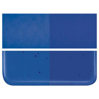 Deep Royal Blue Transparent COE 90 Bullseye 3mm Sheet Glass 3 Inch Square 060-1114-3INSQ