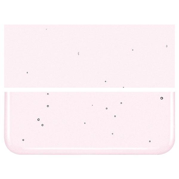 Erbium Pink Pale Transparent COE 90 Bullseye 3mm Sheet Glass 3 Inch Square 090-1821-3INSQ