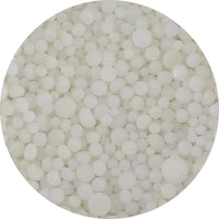 White Opal Frit Balls FB0113 COE 90 Glacial Art Glass