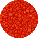 Orange Opal Frit Balls - 3 Size Options - COE 90 Fusible Glass