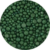 Dark Forest Green Opal Frit Balls - 3 Size Options - COE 90 Fusible Glass