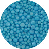 Light Cyan Opal Frit Balls - 3 Size Options - COE 90 Fusible Glass