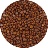 Cinnabar Opal Frit Balls - 3 Size Options - COE 90 Fusible Glass