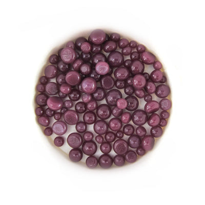 Plum Striker Opal Frit Balls FB0332 COE 90 Glacial Art Glass