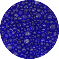 Deep Royal Blue Trans Frit Balls FB1114 COE 90 Glacial Art Glass