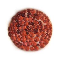 Burnt Scarlet Striker, Tint Frit Balls FB1823 COE 90 Glacial Art Glass