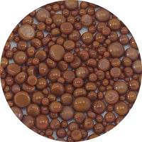 Chestnut Brown Opal Frit Balls COE 96 - FB2214-96