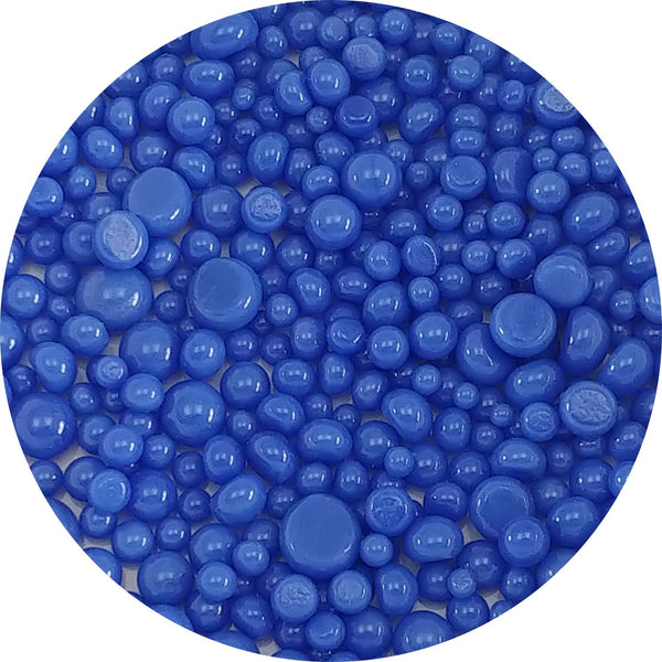 Medium Blue Opal Frit Balls COE 96 - FB2302-96
