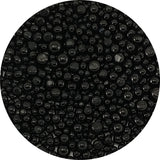 Black Opal Frit Balls - 3 Size Options - COE 96 Fusible Glass