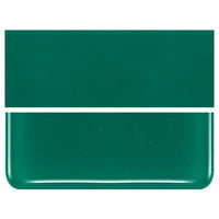 Jade Green COE 90 Bullseye 3mm Sheet Glass 3 Inch Square 021-145-3INSQ