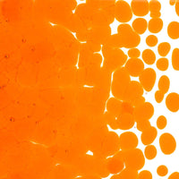 Light Orange Transparent Glass Frit Coarse Bullseye COE 90 Fusible