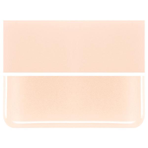 Light Peach Cream  COE 90 Bullseye 3mm Sheet Glass 3 Inch Square 009-34-3INSQ