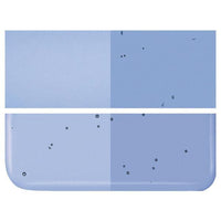 Light Sky Blue Transparent COE 90 Bullseye 3mm Sheet Glass 3 Inch Square 054-1414-3INSQ