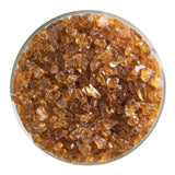 Medium Amber Transparent Glass Frit Coarse Bullseye COE 90 Fusible