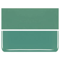 Mineral Green COE 90 Bullseye 3mm Sheet Glass 3 Inch Square 020-117-3INSQ