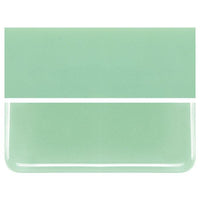 Mint Green COE 90 Bullseye 3mm Sheet Glass 3 Inch Square 012-112-3INSQ