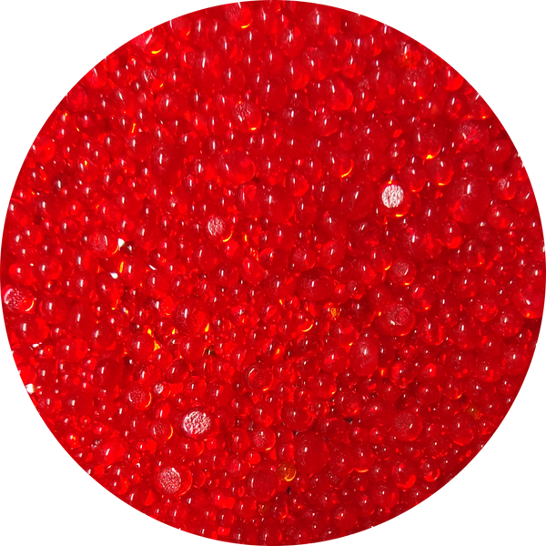 Orange Transparent Frit Balls COE 96 - FB171-96