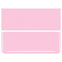 Petal Pink COE 90 Bullseye 3mm Sheet Glass 3 Inch Square 030-421-3INSQ