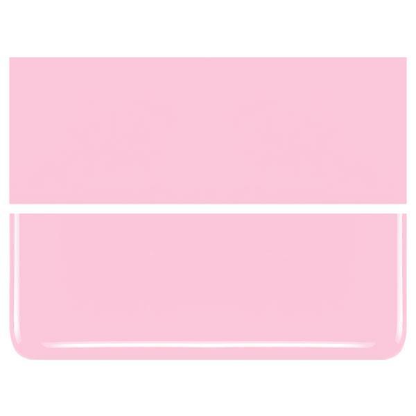 Petal Pink COE 90 Bullseye 3mm Sheet Glass 3 Inch Square 030-421-3INSQ