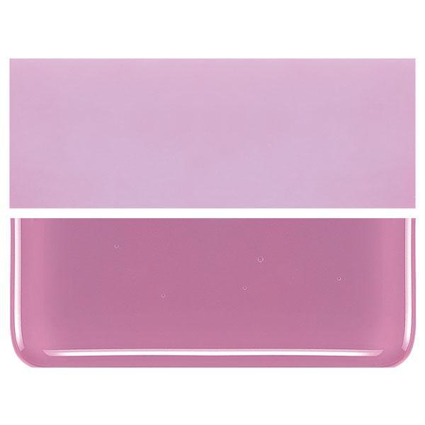 Pink COE 90 Bullseye 3mm Sheet Glass 3 Inch Square 031-301-3INSQ