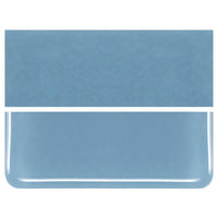 Powder Blue COE 90 Bullseye 3mm Sheet Glass 3 Inch Square 022-108-3INSQ