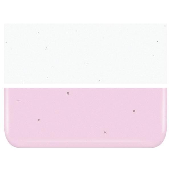 Ruby Pink Striker Transparent COE 90 Bullseye 3mm Sheet Glass 3 Inch Square 091-1831-3INSQ