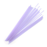 Neo Lavender Opalescent Stringer Sample S-0142-BE Bullseye Glass Stringer Sample Size